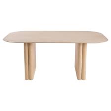 Rectangular Maple Dining Or Conference Column Table With Rounded Edges Maple Dining Table Round Pedestal Dining Modern Dining Room Tables