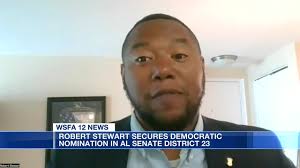 Stewart discusses Democratic nomination for state Senate