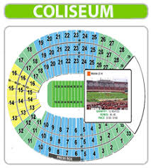 La Coliseum Usc Football Seating Chart Www