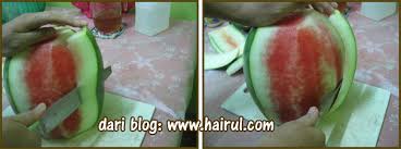 Tembikai bersifat diuretik, sama ada tembikai masak mahu pun putik. Cara Potong Buah Tembikai Style Hotel Chef Hairul Hissam