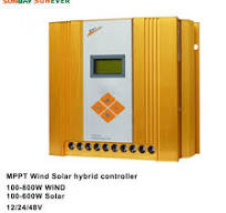MPPT wind solar hybrid charge controller 12v 24v