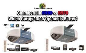 chamberlain b980 vs b970 which garage door opener is better garage doors garage door opener door opener