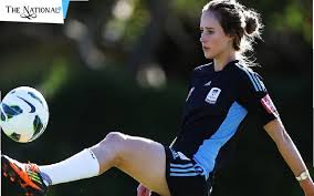 Ellyse perry, smriti mandhana, mignon du preez she is also known as football players who noted to scored 184 international goals in her playing carrier. Top 3 Hottest Women Cricketers Of The World