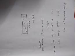 When k = 0 this gives a useful formula for the fourier transform of a radial function. What Is The Dimensional Formula Of Momentum Quora