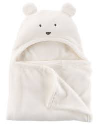 Товар 3 baby blanket boy soft sherpa sating binding blue gift newborn nursery travel new 3 товар 4 hudson baby unisex baby sherpa plush blanket with satin binding powder blue o. Sherpa Hooded Blanket Carters Com