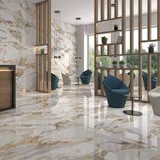 Merola tile palm rombo hex white 6 in. Arezzo Gold Marble Effect Porcelain Tiles From Alistair Mackintosh