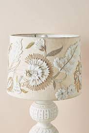 The prices are obviously based on size and each lamp needs a different size so be sure to order the size you think your lamp needs. Aria Embroidered Lamp Shade In 2021 Decorative Lamp Shades Painting Lamp Shades Lampshade Makeover