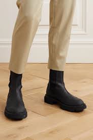 Check chelsea boots prices, ratings & reviews at flipkart.com. Black Gao Rubber Trimmed Leather Platform Chelsea Boots Both Net A Porter