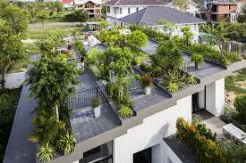 Once you structure your rooftop garden in your mind, clear up the path for implementation. Rooftop Garden House With Cozy Interiors Vtn Architects