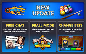Unlock all skin, if you open a flashback, delete the memory card new unlock furniture! 8 Ball Pool New Update Free Chat 9 Ball Tournament More The Miniclip Blog