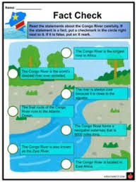 Because the river flows for the most part near the equator, the area around it is very hot. Congo River Facts Worksheets Description History Wildlife For Kids