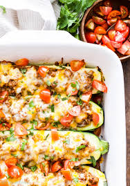 Heat a fry pan over medium/high heat, and add olive oil. Cheesy Taco Stuffed Zucchini Boats Recipe Runner