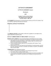 Human resources ** please note this position is a 1 year term assignment ** provides compensation expert…. Sample Letter Of Agreement Creative Trust