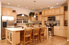 However, finding a flooring color that matches or complements the tones in the wood can often be a challenge. Kitchens With Light Maple Cabinets Kitchen Sohor