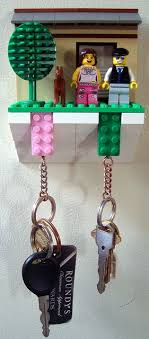 Fridge Keychain Holder V 1 Lego Key Holders Lego Craft Legos