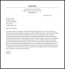 Professional Trainer Cover Letter Sample Writing Guide Resume Now