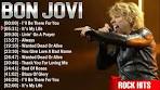 Bon Jovi Greatest Hits Playlist Full Album ~ Best Rock Rock ... - YouTube