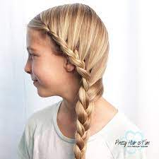 How To Do A Side French Lace Braid Beginner Hairstyles Pretty Hair Is Fun Pretty Hairstyles Hair Styles Short Wedding Hair