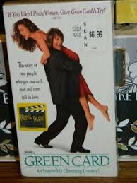 Maybe you would like to learn more about one of these? Green Card Vhs 1991 Gerard Depardieu New Movie Vhs 717951141033 Ebay
