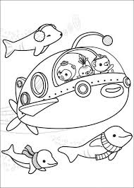 20 a4 sheets with all of your favourites! The Octonauts Printable Coloring Book 4