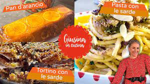 Pasta con le sarde, tortino con le sarde e pan d'arancio! Pasta Con Le Sarde Tortino Con Le Sarde E Pan D Arancio Giusina In Cucina Youtube