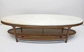 Lane Oval Marble Coffee Table Surfboard Mid Century Modern Etsy Marble Coffee Table Oval Marble Coffee Table Mid Century Modern Coffee Table