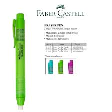 Jual Faber Castell Eraser Pen Pena Penghapus Mekanik Detail Garis Original Kota Bandung Centro Trading Tokopedia