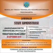 Contoh dasarnya adalah soal tes yang dibuat pada perusahaan pada saat merekrut karyawan baru, khususnya pada bagian admin. Disnakertrans Lowongan Staf Adm Sttkd Yogyakarta