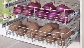 Sliding wire basket drawer are very useful, especially when placed in cabinets used to store large amounts of items. 7 Ways To Organize With Pull Out Wire Baskets