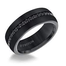 Smooth Black Diamonds On Black Tungsten Can T Be Beat New Styles And Colors In Sto Mens Wedding Bands Unique Mens Wedding Rings Black Tungsten Carbide Ring