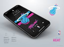 The font is a commercial one and you can view more details. Miami Heat Vice Nba Iphone Wallpapers A Photo On Flickriver