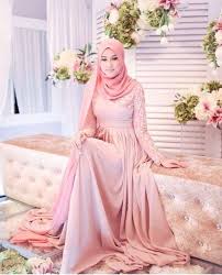 Model busana pengantin untuk muslimah ini haruslah sesuai dengan ketentuan agama islam. Baju Pengantin Muslimah Muslimah Wedding Dress Nikah Dress Muslim Wedding Dresses