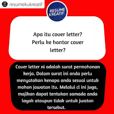 Dengan adanya surat permohonan ini, korang akan nampak lebih profesional semasa memohon sesuatu jawatan kosong. Facebook
