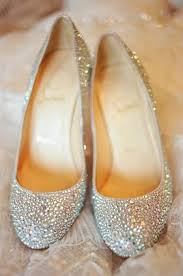 Christian Louboutin Sparkly Shoes Wedding Shoes Bridal Shoes