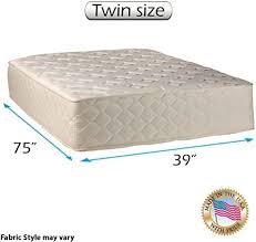 Highlight Luxury Firm Twin Size 39 Quot X75 Quot X14 Quot Mattress Only Fully Assembled Spinal Back Support Inn In 2020 Edge Guard Queen Mattress Size Mattress