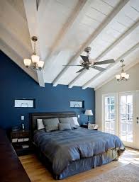 Combine white with a dark hue of pure blue, as in this lovely room from kim armstrong interior design, and you get a major dose of tranquility accented with a splash of drama. 20 Marvelous Navy Blue Bedroom Ideas