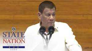 News and live coverage on philippine president rodrigo duterte's 5th state of the nation address on july 27, 2020 at the batasang pambansa. Sona2020 Part 2 Of President Rodrigo Duterte S State Of The Nation Address On July 27 2020 Youtube