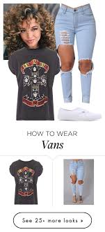 Baddie Black And White Vans Outfit Vans Sets Everyday Outfits Cool Outfits Casual School Outfits