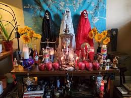 Check spelling or type a new query. Cleaned Santa Muerte S Altar Today Santamuerte