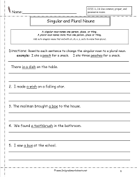 Singular And Plural Nouns Worksheets Nouns Worksheet Plural Nouns Worksheet Singular And Plural Nouns