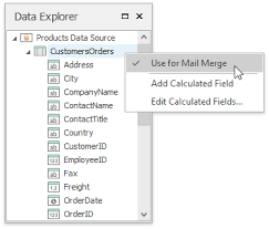 Create A Mail Merge Report Devexpress End User Documentation