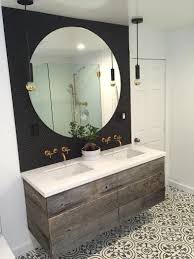 wood bathroom vanity