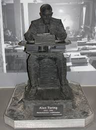 It was created out of welsh slate by artist. Merry Christmas Dr Turing Bill Tutte Memorial Fund