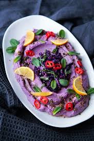Houmous Violet Recette Cuisine Vegan Aperitif Vegan Houmous