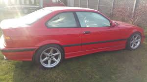 Bmw 3 E36 Coupe Cabrio Drzwi Brillantrot 6777540115 Allegro Pl