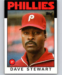 1986 Topps #689 Dave Stewart VG Philadelphia Phillies