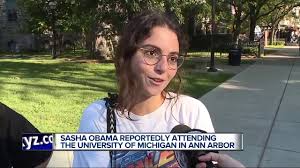 As we know, she is the youngest daughter of the former first family. Report Sasha Obama Attending University Of Michigan This Fall Youtube