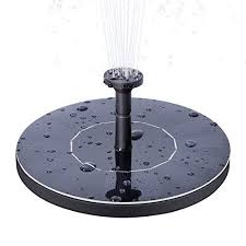 Ankway Fontaine Solaire Mignon Bain D Oiseau Pompe A Eau Solaire Electrique Jardin Autoportant 1 4w Panneau Vogelbad Brunnen Springbrunnen Springbrunnen Garten