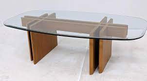 Vintage mcm 1958 lane round coffee table. Sold Price Danish Modern Teak Glass Topped Coffee Table Multi Pan December 3 0119 12 00 Pm Est