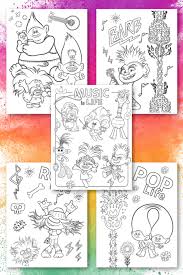 Print trolls coloring pages for free and color our trolls coloring! Trolls Coloring Pages Made With Happy